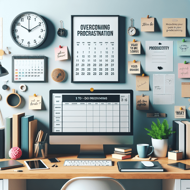 10 Maneiras de Superar a Procrastinação e Aumentar a Produtividade — cover