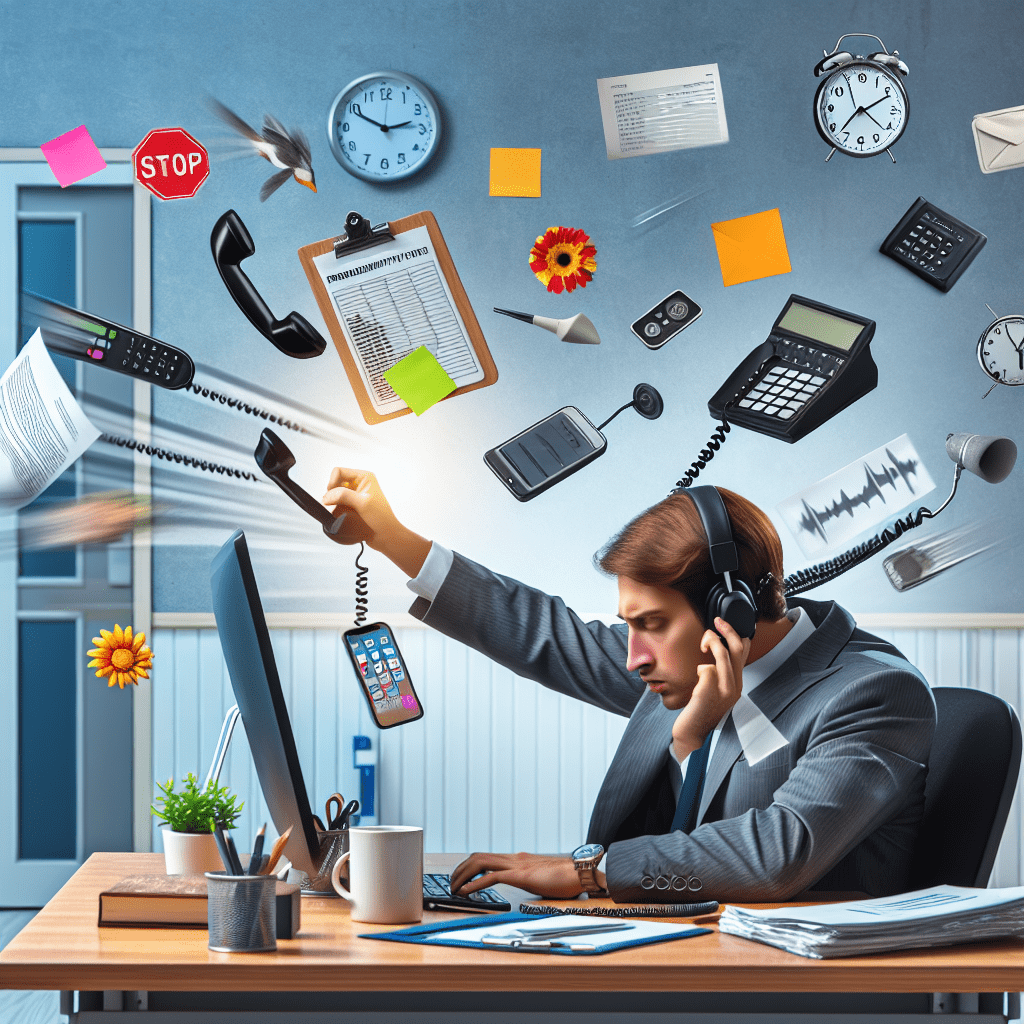 Evite Quedas na Produtividade: Estratégias para Minimizar o Impacto das Interrupções no Trabalho — cover