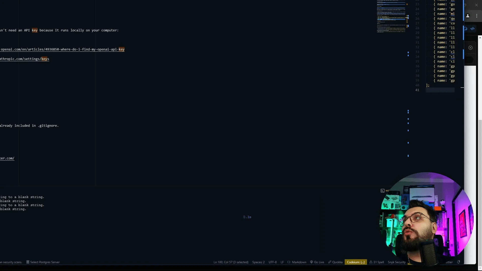 Erro de importação no terminal