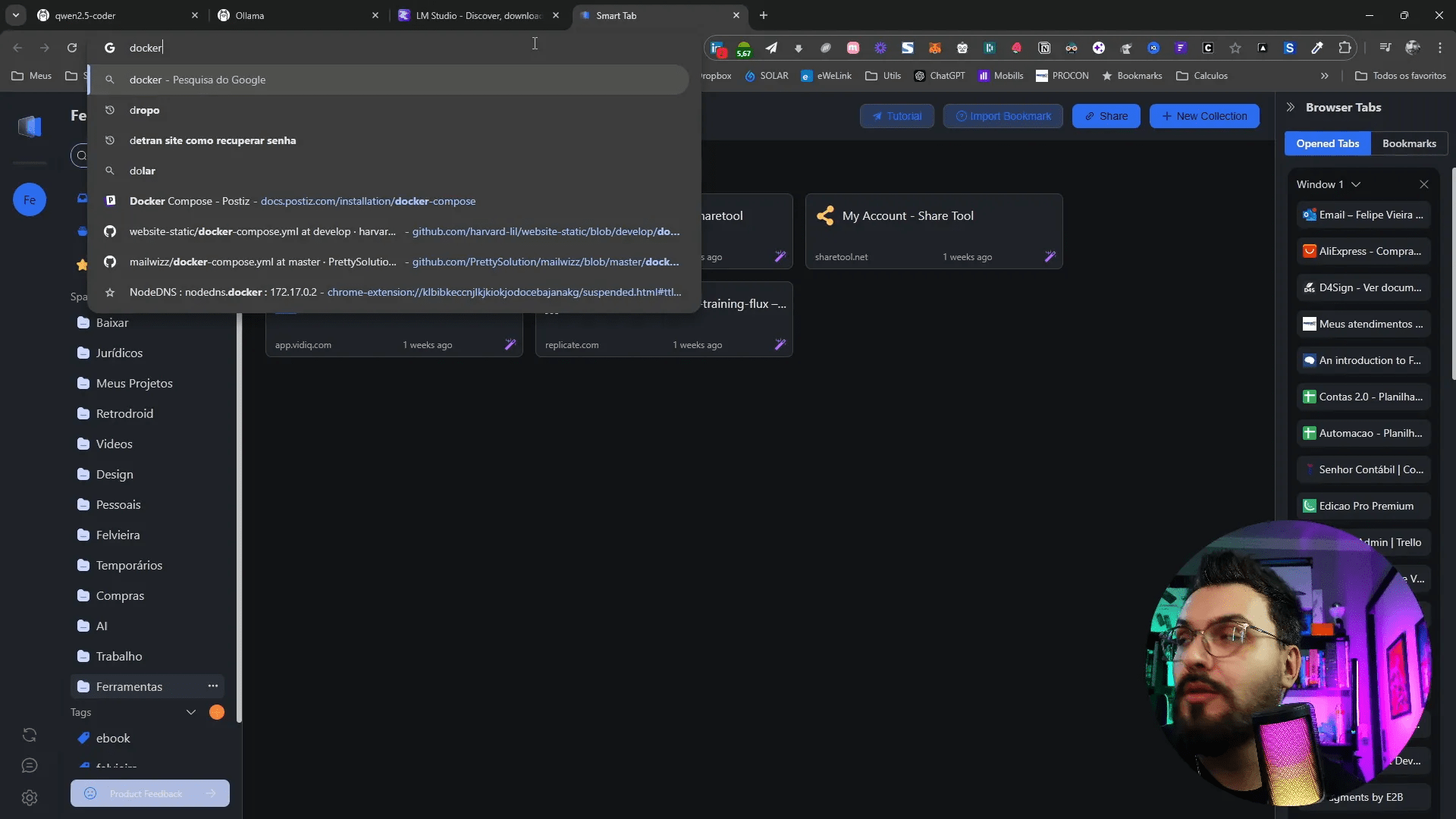 Página de download do Docker Desktop