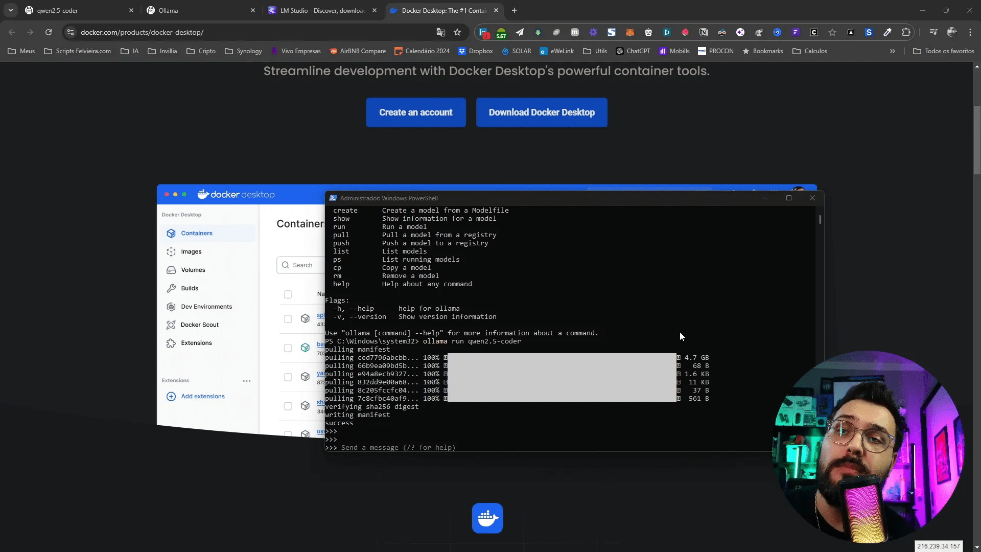 Aba de extensões no VS Code
