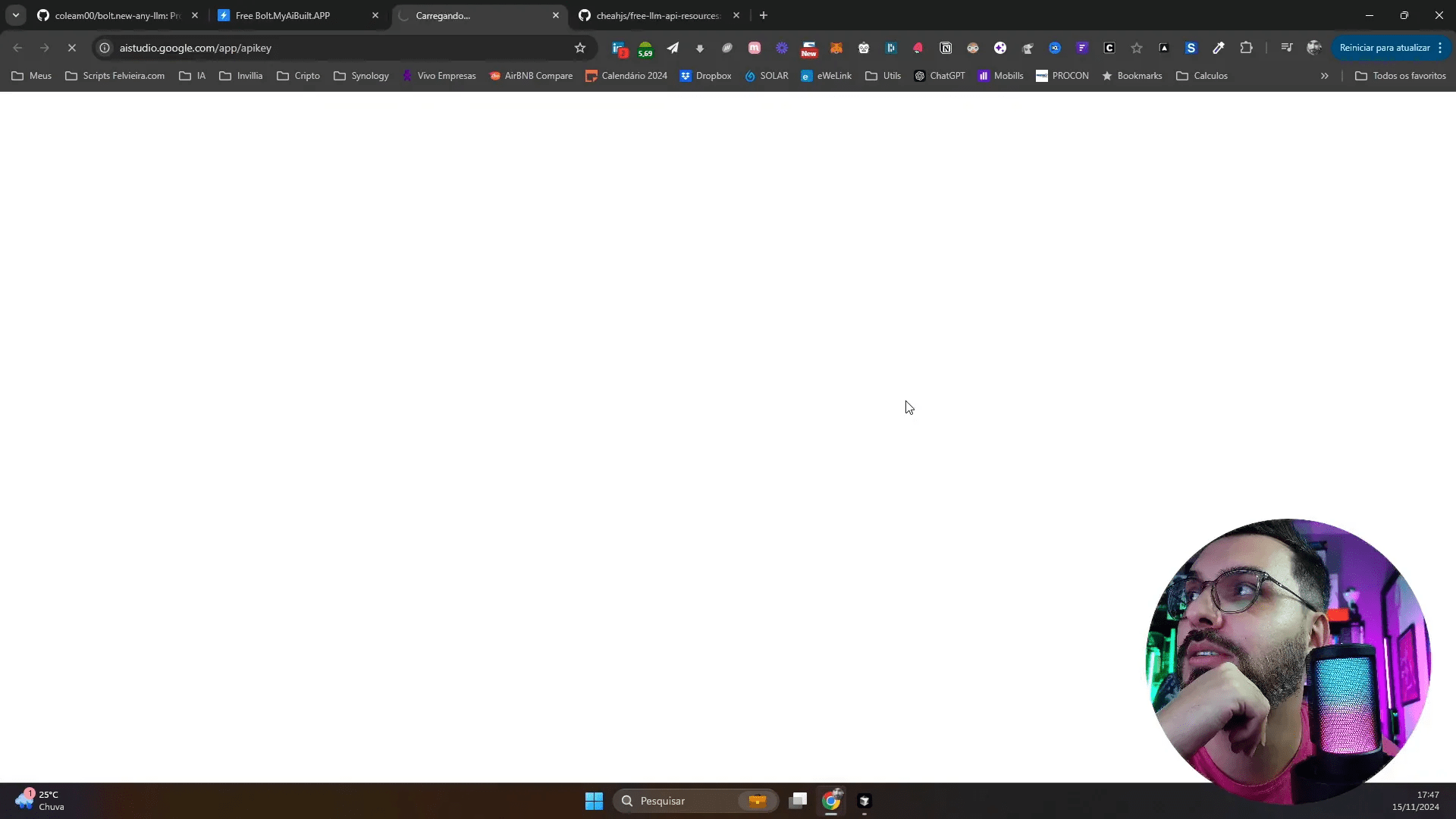 Acesso ao Google AI Studio