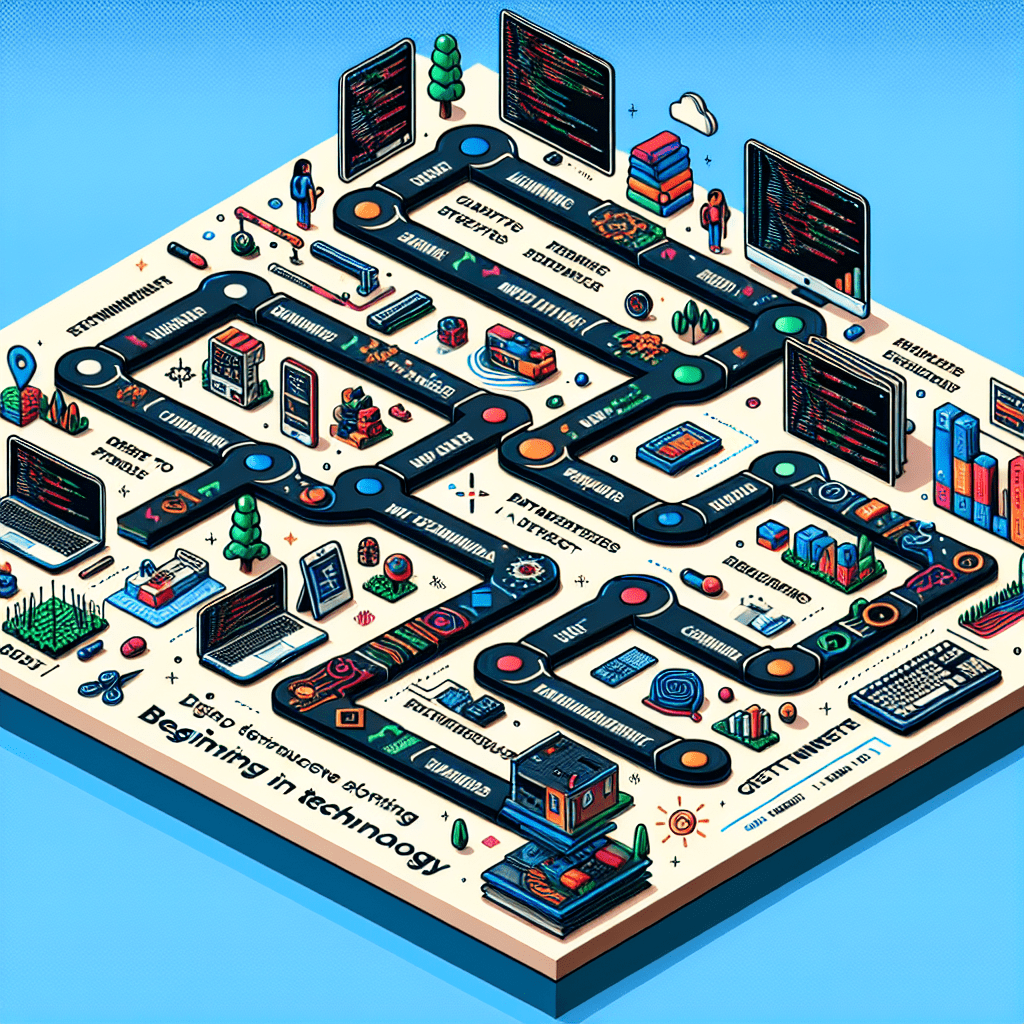 Rodmap pra começar na tecnologia — cover