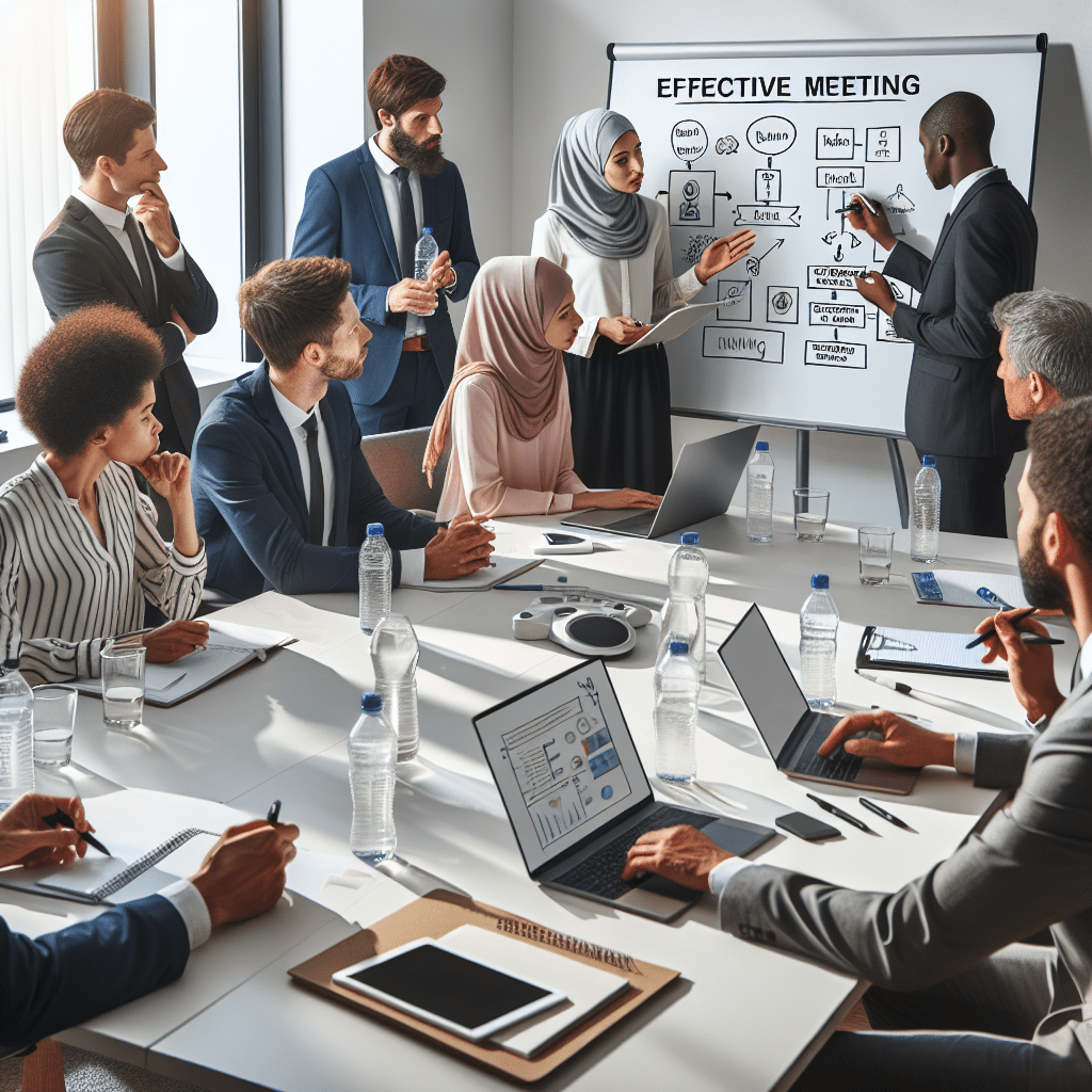 Reuniões Eficientes: Dicas Práticas para Transformar Seu Ambiente de Trabalho e Aumentar a Produtividade — cover
