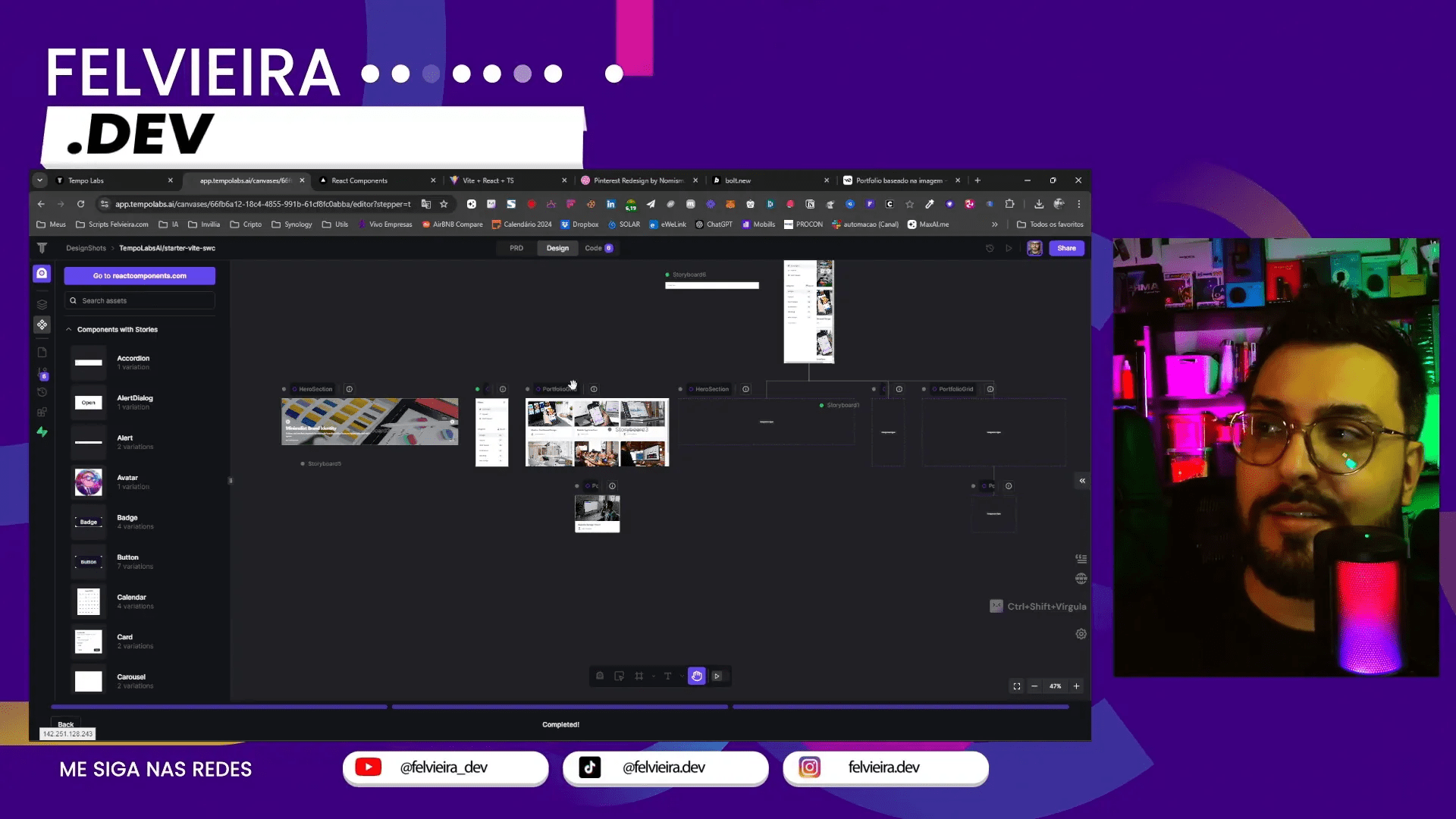 Desafios enfrentados ao usar o Tempo Labs