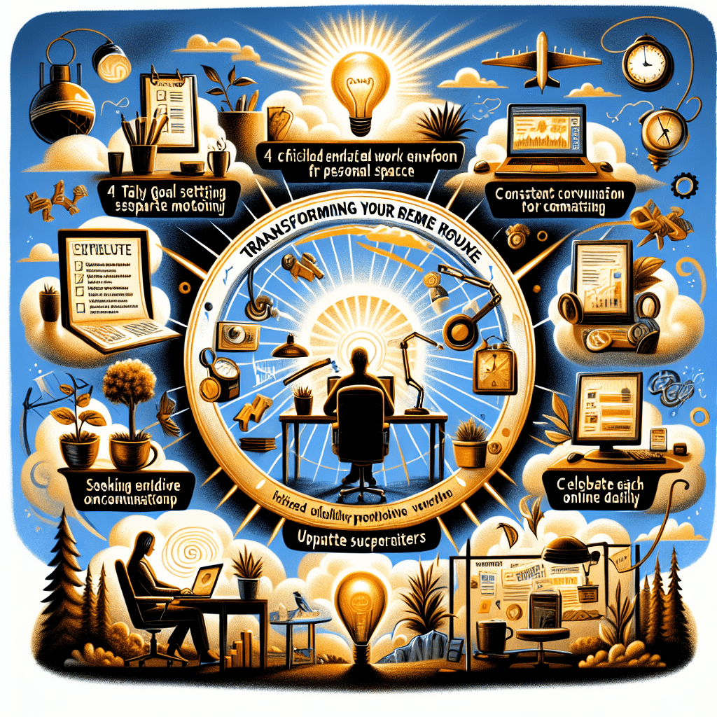 “Transforme Seu Home Office: Dicas Infalíveis para Aumentar a Produtividade e Evitar o Burnout!” — cover
