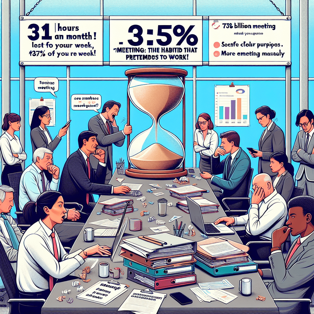 “Reuniões: O Vício que Engole sua Produtividade!” — cover