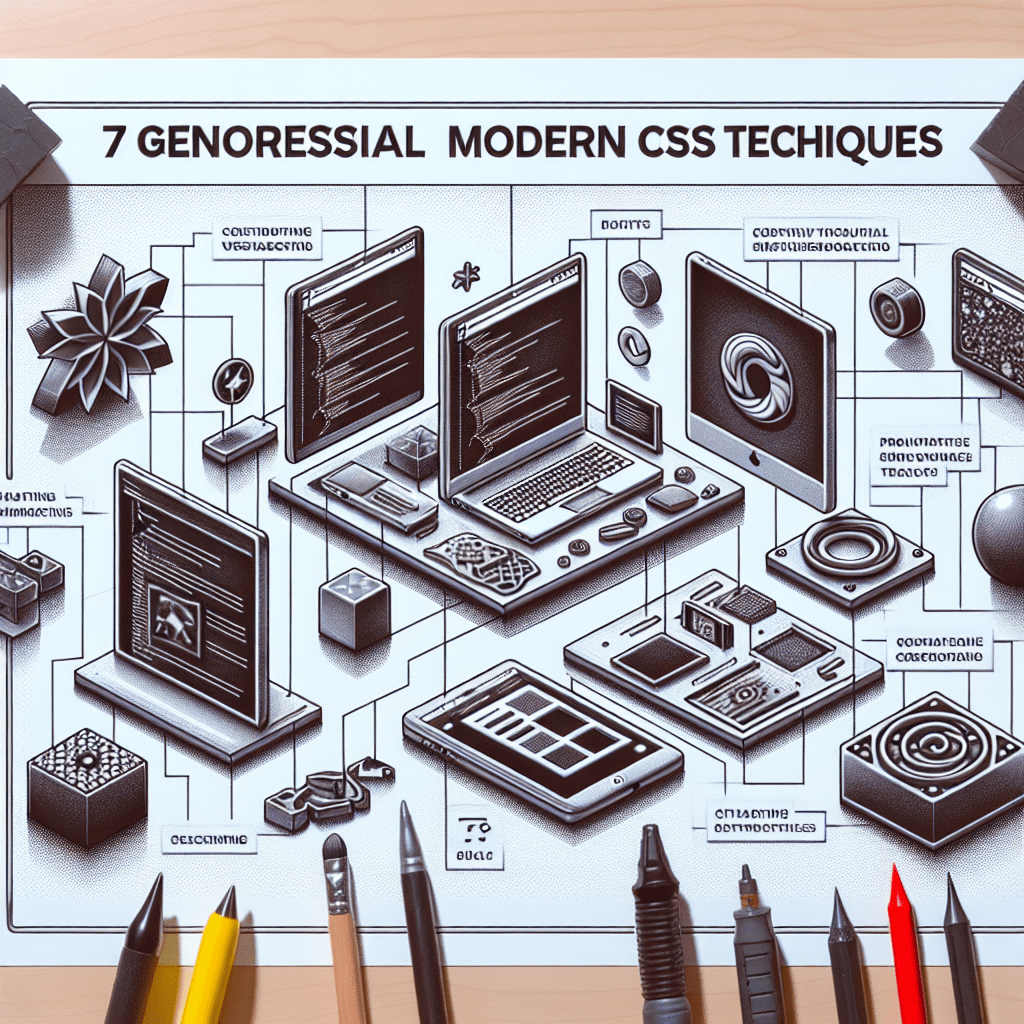 7 Técnicas Essenciais de CSS Moderno para Projetos Web em 2025 — cover