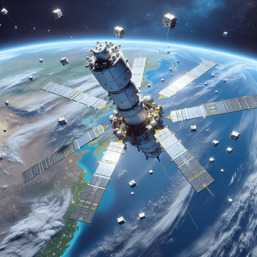 China Lança 12 Satélites Iniciais para Constellação de Computação Espacial com IA — cover