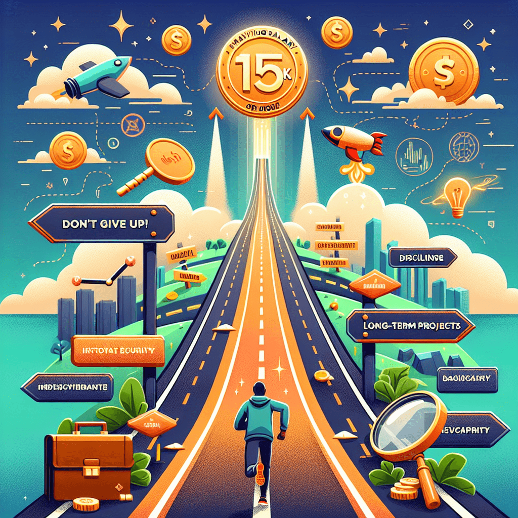“Rumo ao Salário de +15k: A Maratona do Programador de Sucesso!” — cover