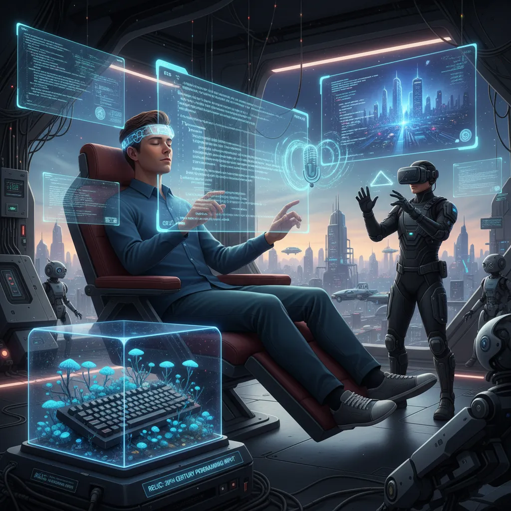 Por Que O Último Programador Esqueceu o Teclado: Caminhos Surpreendentes do Futuro da Programação — cover