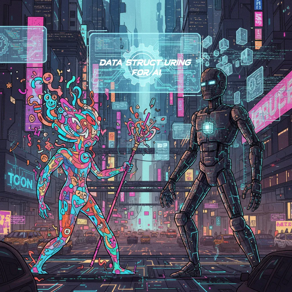 TOON vs JSON: Uma Reviravolta no Jogo dos Dados Estruturados para IA — cover
