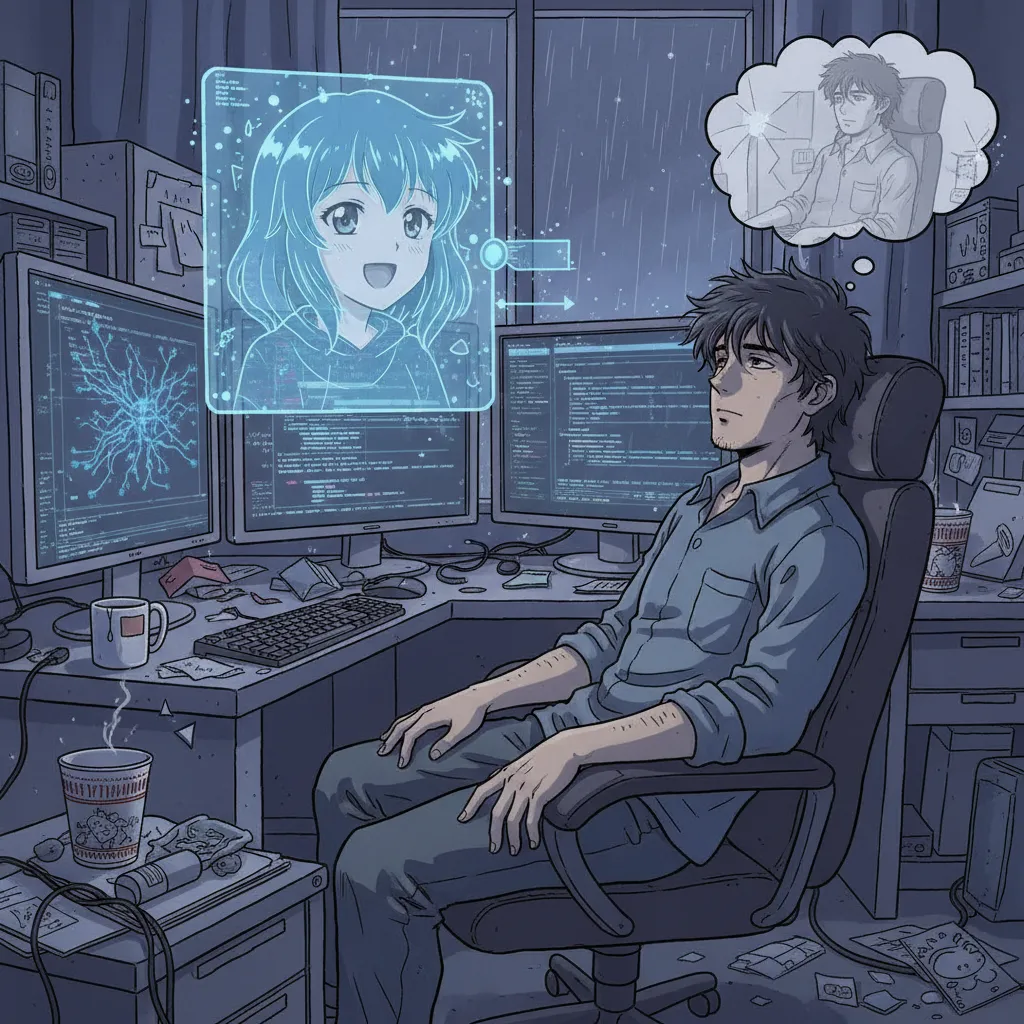 Quando programar vira prompt: o fim da era do código — cover