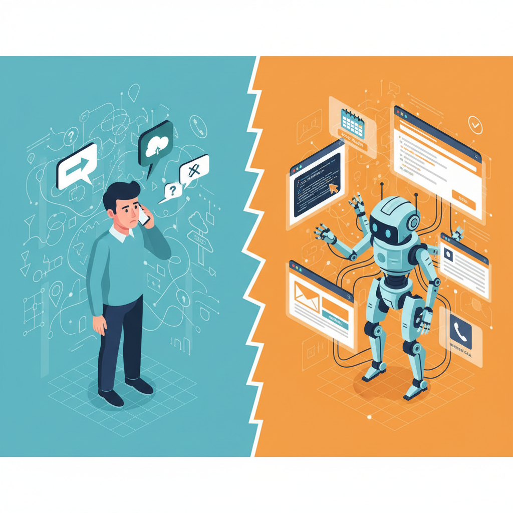 O que torna um AI Agent diferente do ChatGPT — abrindo a tampa do loop ReAct — cover