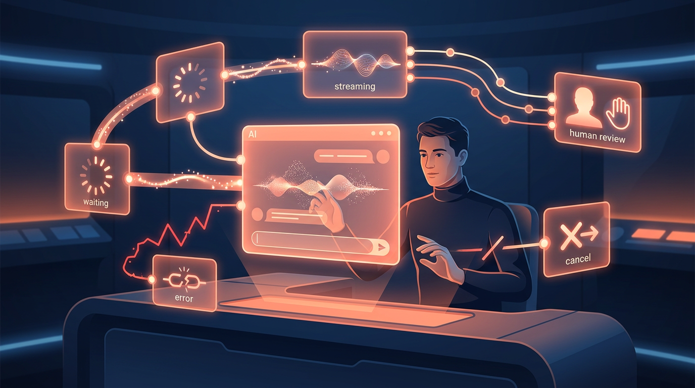 Interfaces com IA no frontend: o estado também precisa ser desenhado — capa